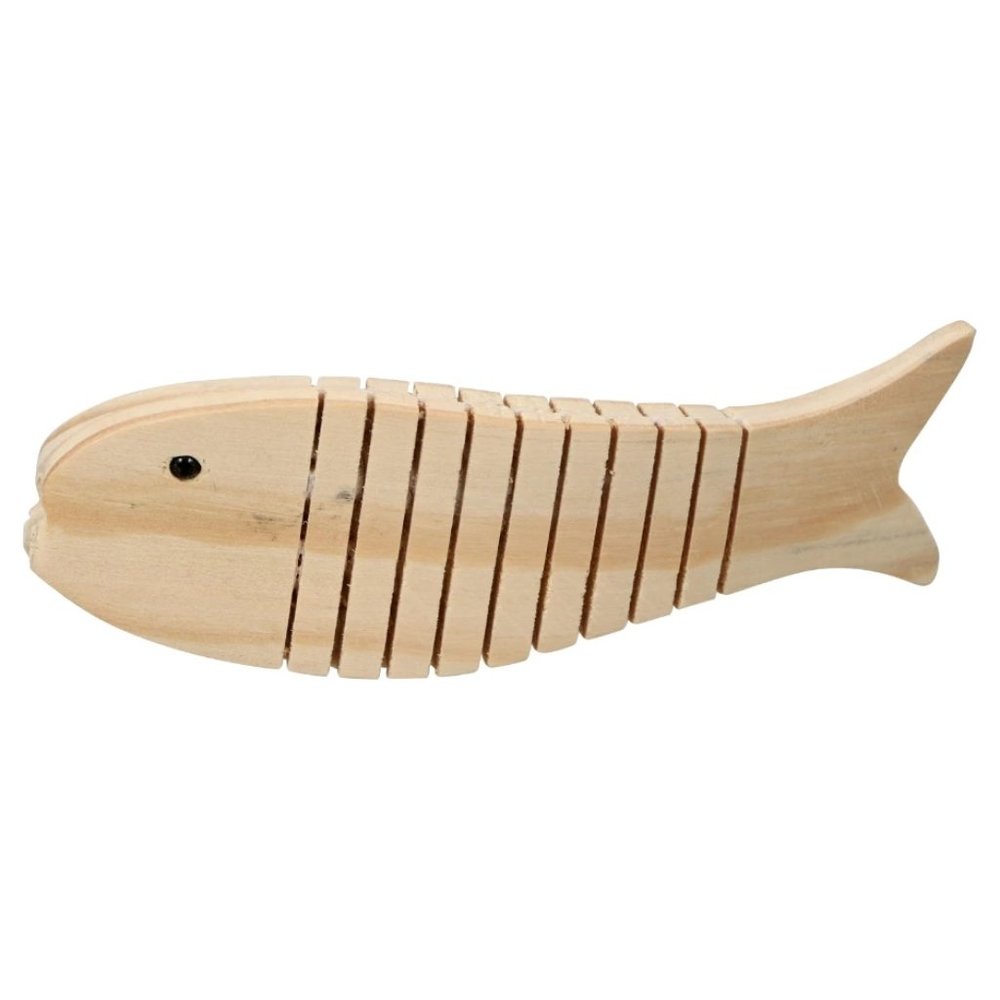 Crafter's Square Wooden Toy Fish
